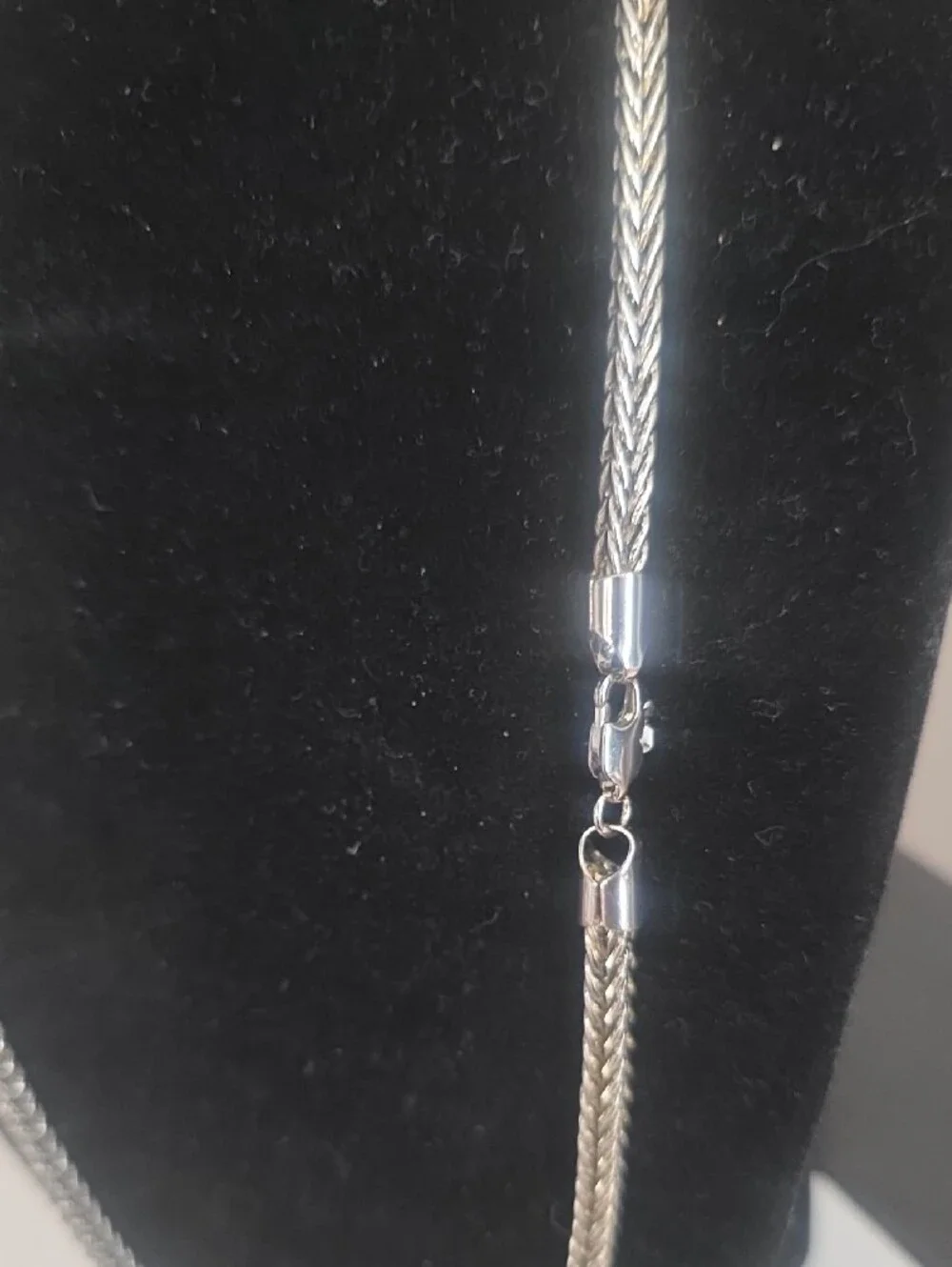 New 20inch White Gold Filled Franco Chain Necklace 4.0mm